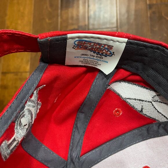 Sports Design Vintage NASCAR On Fox Racing Adjustable Cap Hat Men's OS - Picture 6 of 6